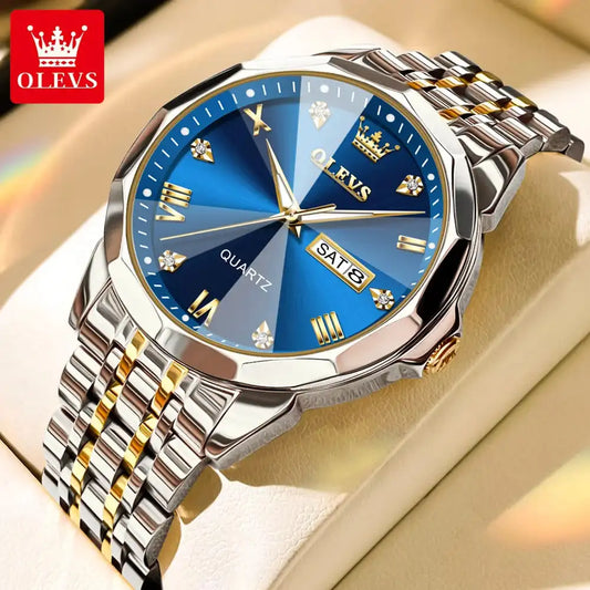 Orologio OLEVS con diamanti 3D (edizione limitata)