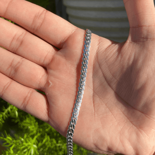 Bracciale in Argento 925 Ungheria con Zirconia da 6mm