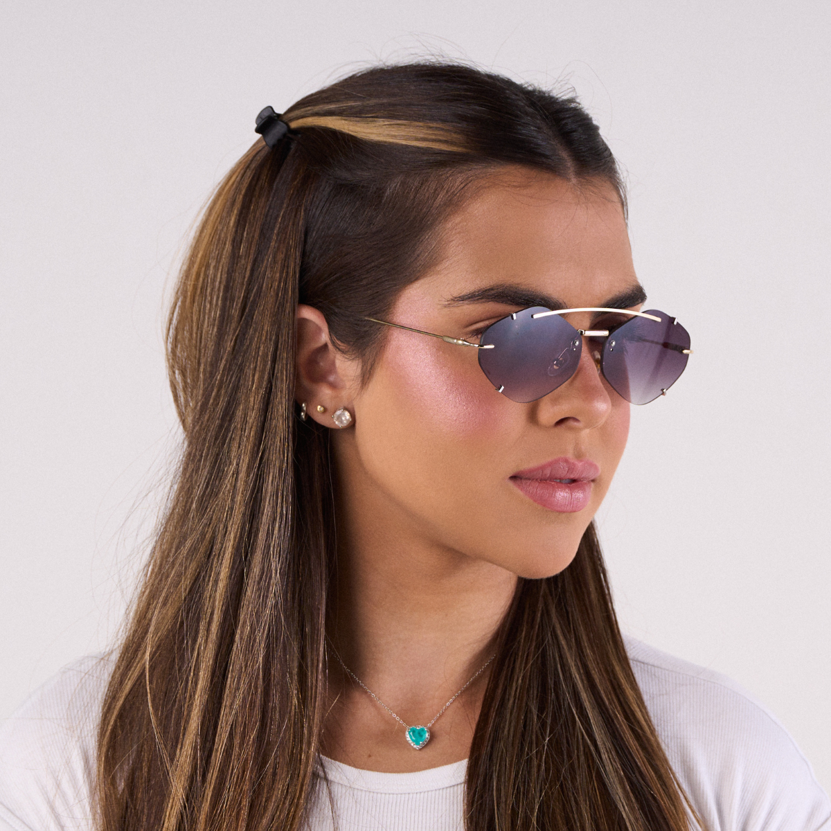 Lunettes de soleil en diamant