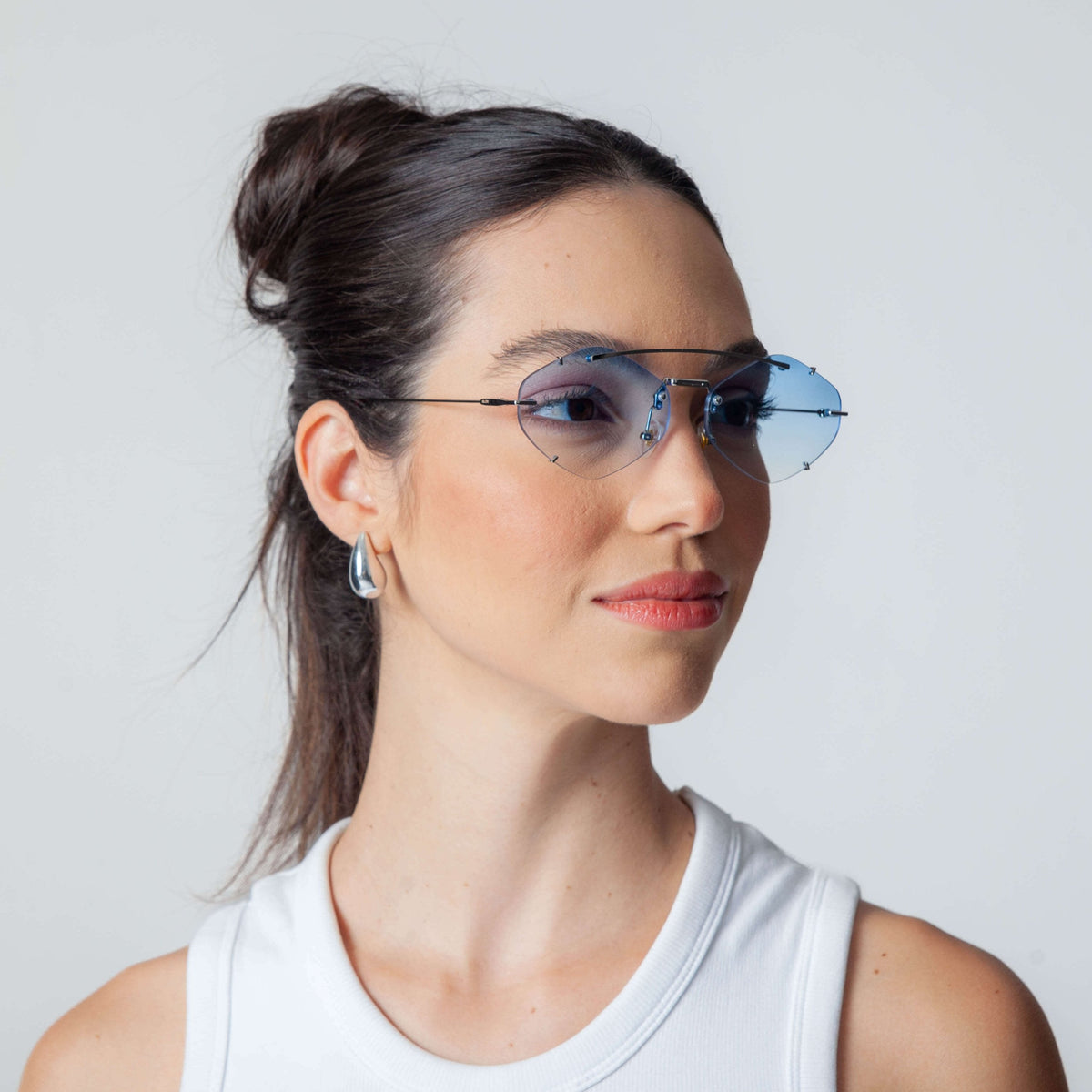 Lunettes de soleil en diamant