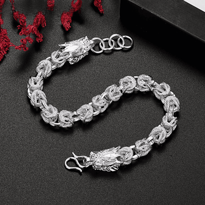 Bracelet Norvégien en Argent 925 - 20g avec Zircon