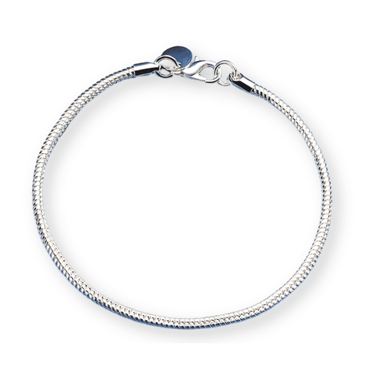 Bracciale Cobra in Argento 925 Danese con Zirconia da 3mm